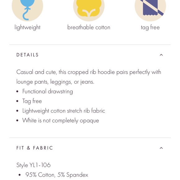 Yummie Cropped Lounge Set - Black/Small - Picture 6 of 7